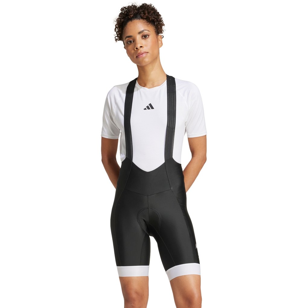 adidas Essential Legacy Bib Shorts Women - black/white JG3689