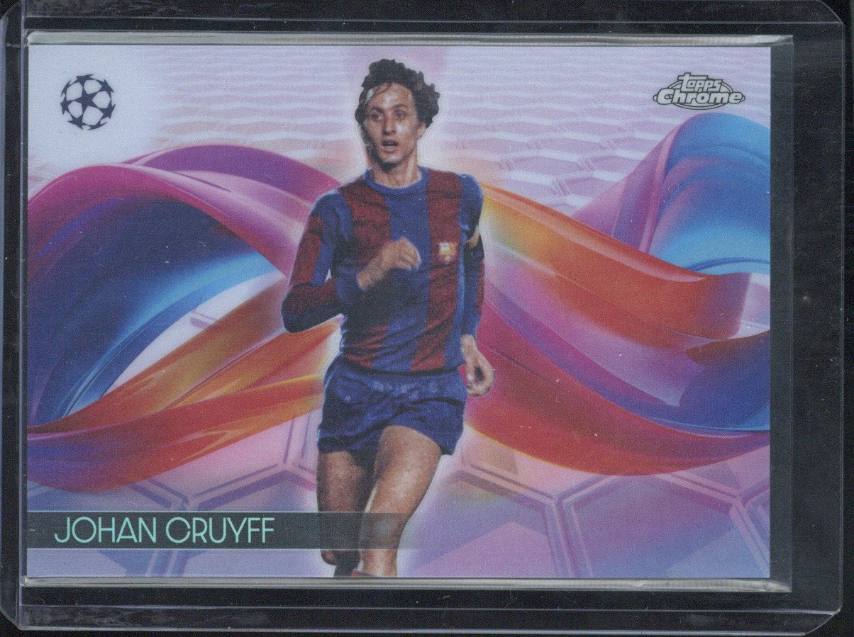 2024-2025 Topps Chrome UEFA UCC Johan Cruyff Helix SSP