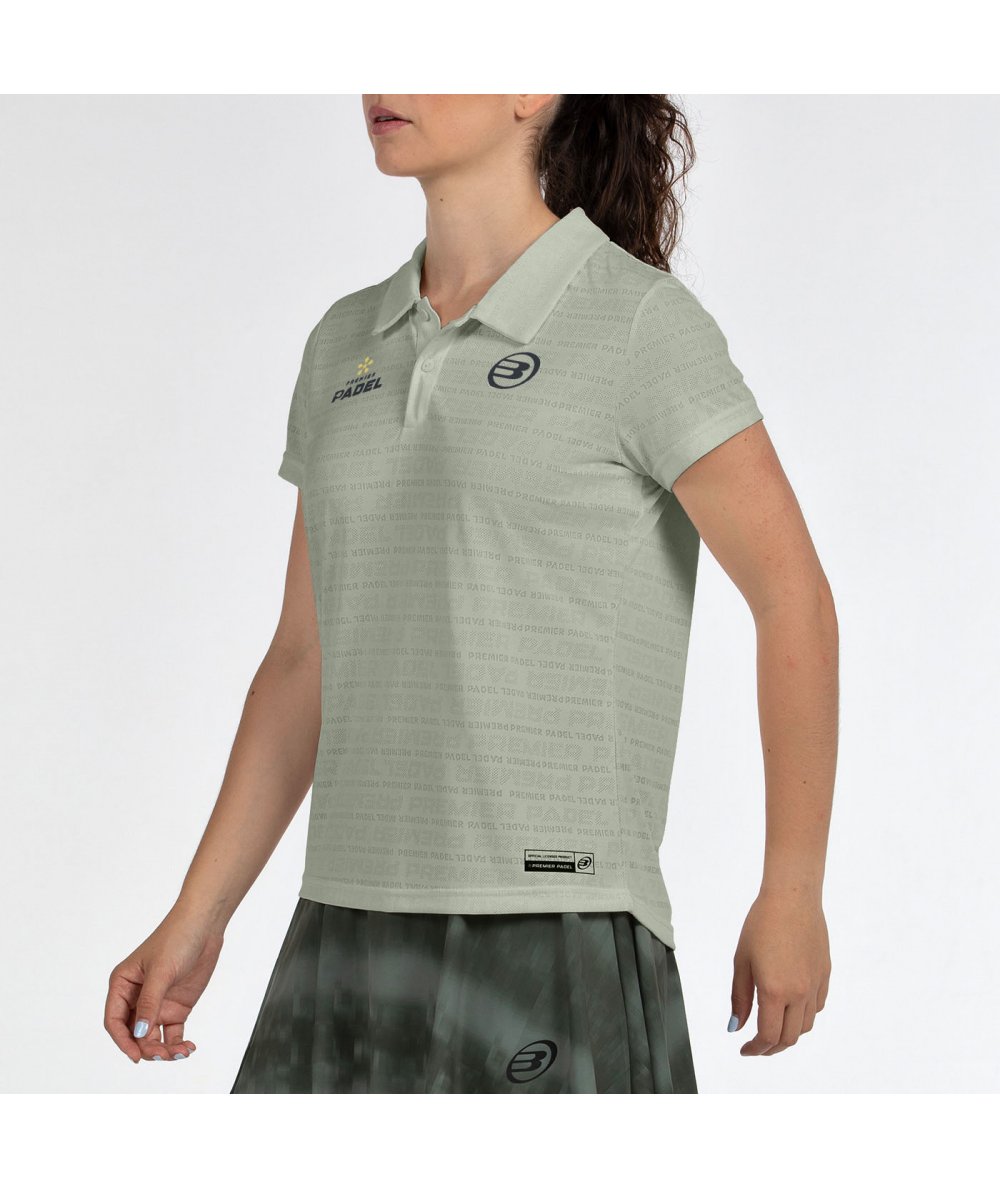 POLO SHIRT BULLPADEL PAYERNE EUCALYPTUS