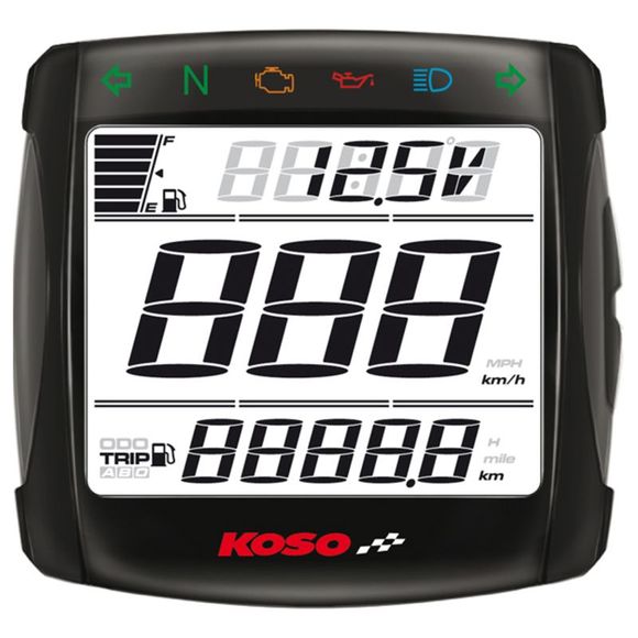Koso XR-S 01 Digital Meter Multifunction Universal UniversalRef: 4491353 / 1056061