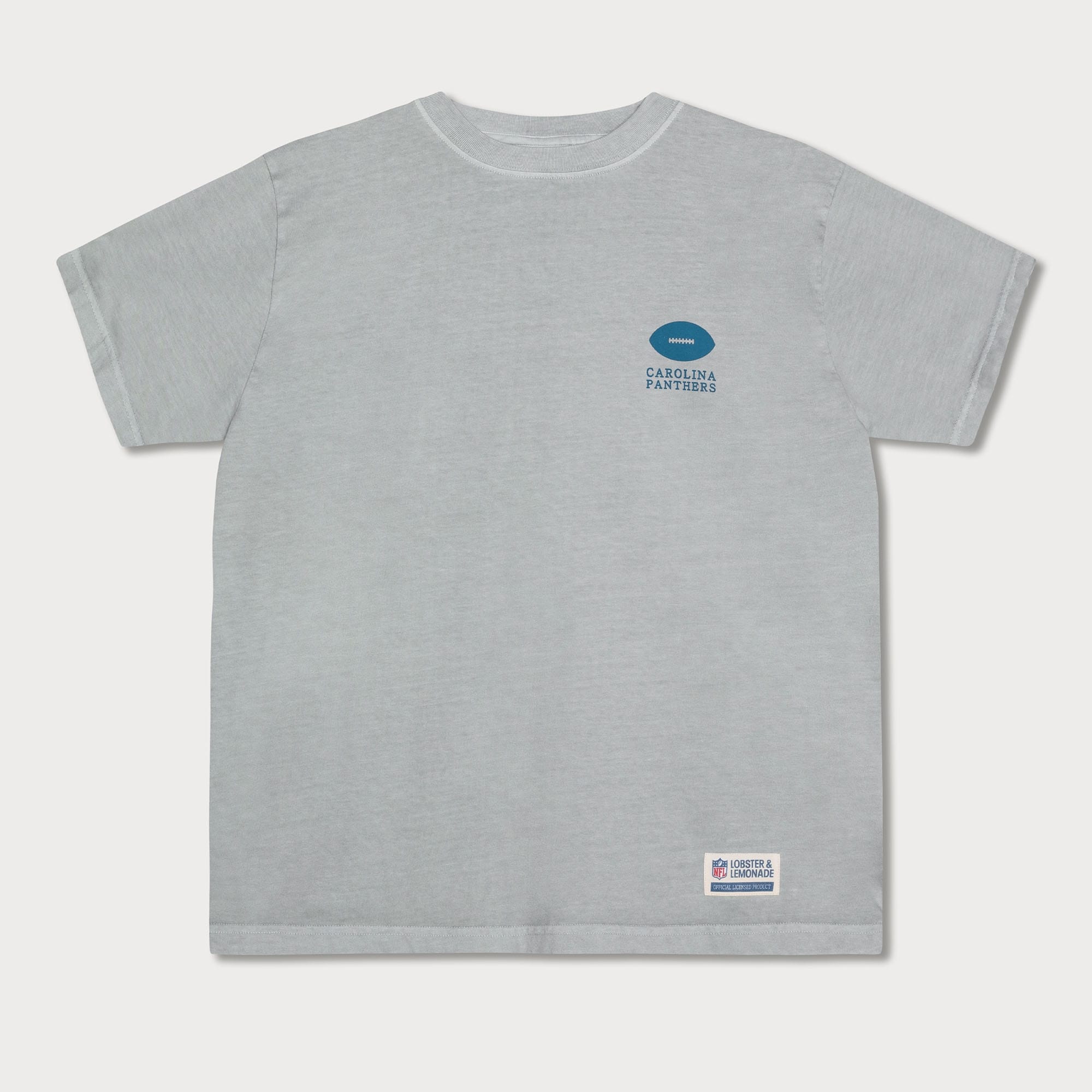 Carolina Panthers L&L '89 Classics NFL T-Shirt Gray