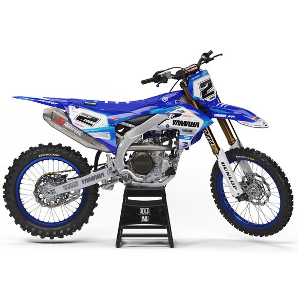 RiderUnik DINERO WHITE graphic kit - WhiteRef: RU3034 / YA-DIN-W-7