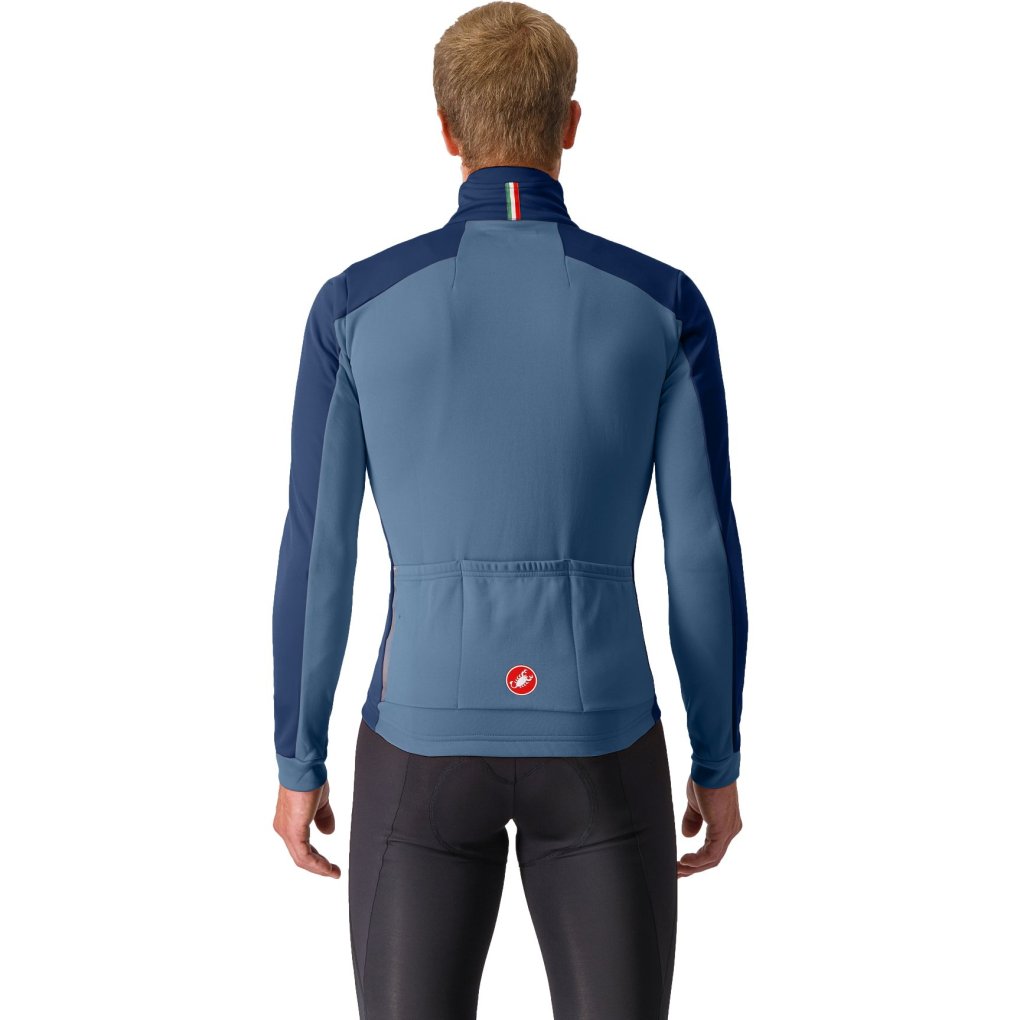 Castelli Entrata Jacket Men - dust blue/steel blue 433