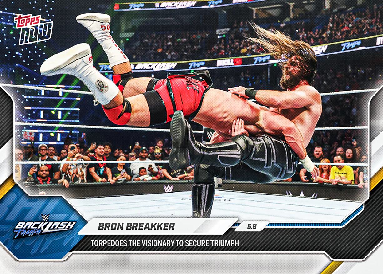 Bron Breakker - 2026 WWE Topps NOW® - Card 56