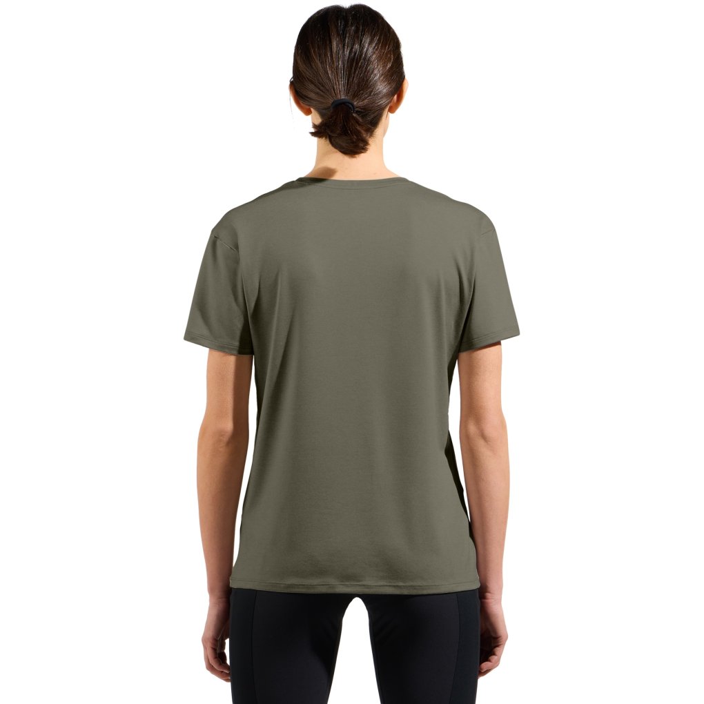 Odlo Ascent Sun. Sea. Mountains. T-Shirt Women - vetiver melange