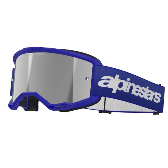 Alpinestars VISION 3 WORDMARK IRIDIUM 2025 cross goggles - BlueRef: ap3756 / 5103225-7266-os