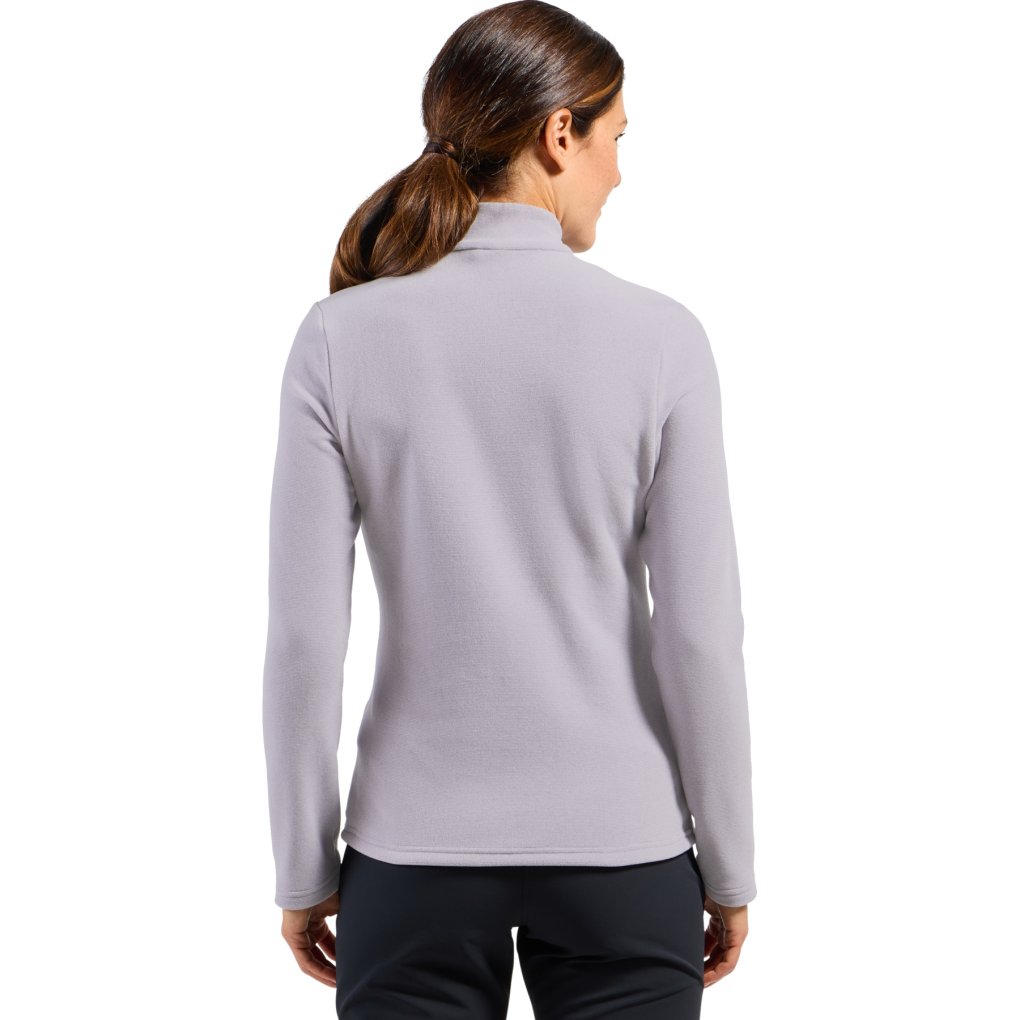 Odlo Roy 1/2 Zip Mid Layer Pullover Women - misty lilac - gray ridge