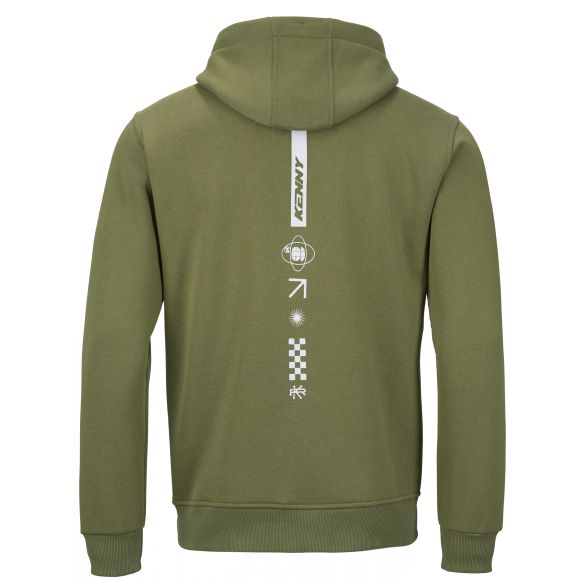 Kenny meta hoodie - greenRef: KE2454