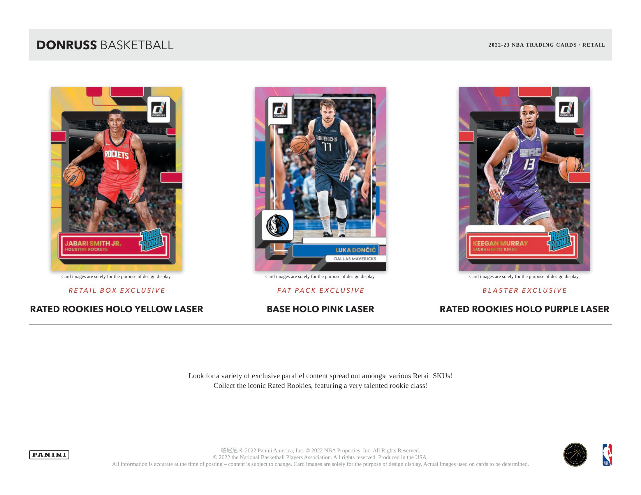 2022/23 Panini Donruss Basketball NBA Blaster Box