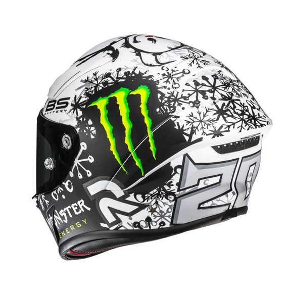 HJC RPHA 1 V2 Full-Face Helmet - SNOW DIABLO - Gray / WhiteRef: HJ1381