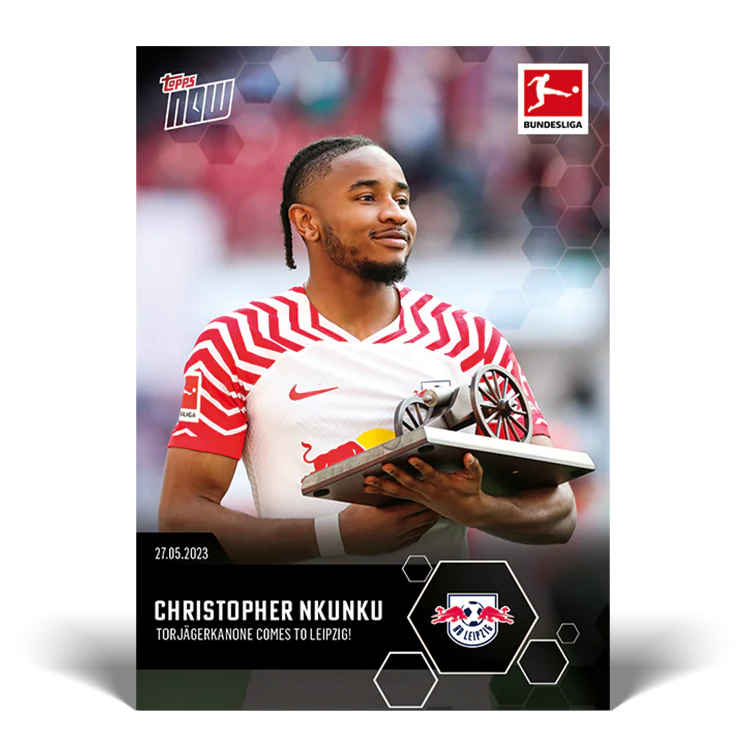 Topps UK - Torjägerkanone comes to Leipzig! - Bundesliga TOPPS NOW® Card #215
