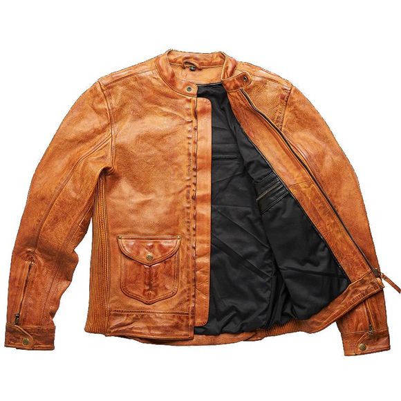 Blouson Moto Fuel BOURBON - JauneRef : FUE0001