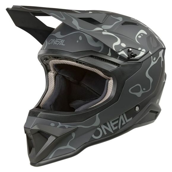 Cross O'Neal 1SRS helmet - Splash 2025 - Black / GrayRef: OL2187