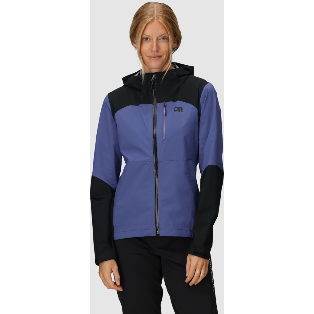 Outdoor Research Freewheel MTB Stretch Rain Jacket Women - galactic/black