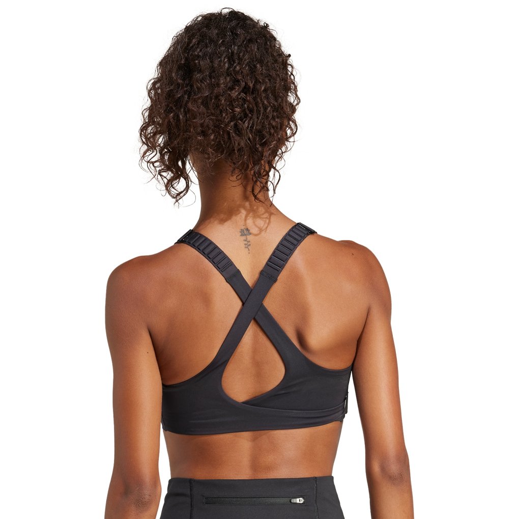 adidas FastImpact Luxe Run High-Support Sports Bra Women - Cup size A-B - black IQ3359
