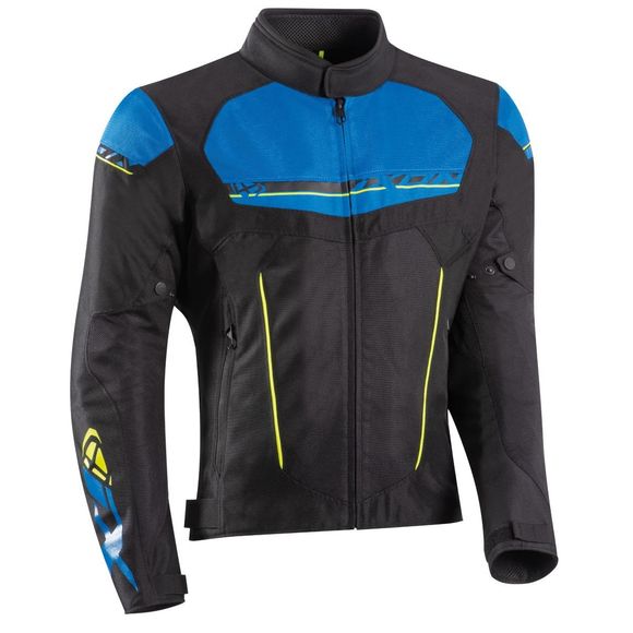 Ixon T -Rex Motorcycle Jacket - Black / BlueRef : IX1572-C39227
