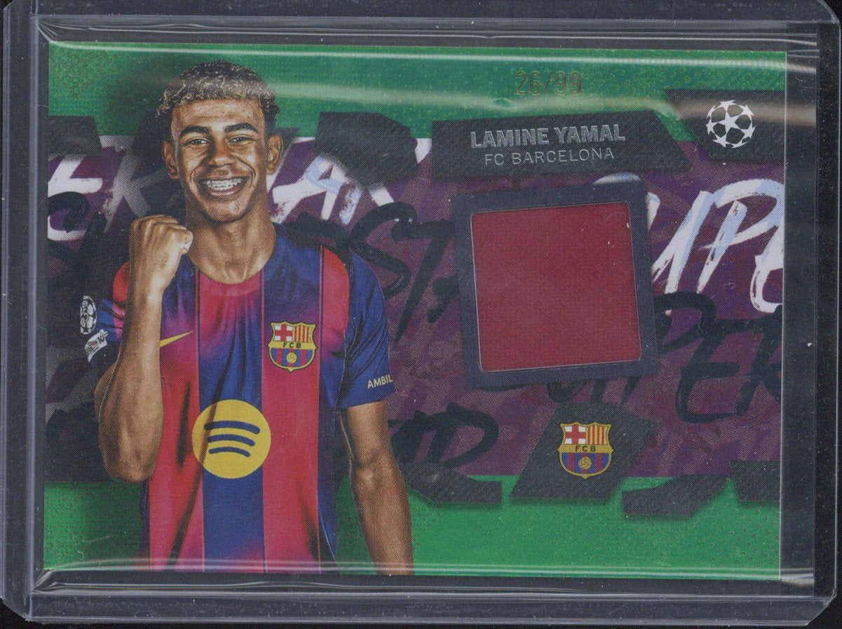 2025-26 Topps UCC Lamine Yamal Relic /99