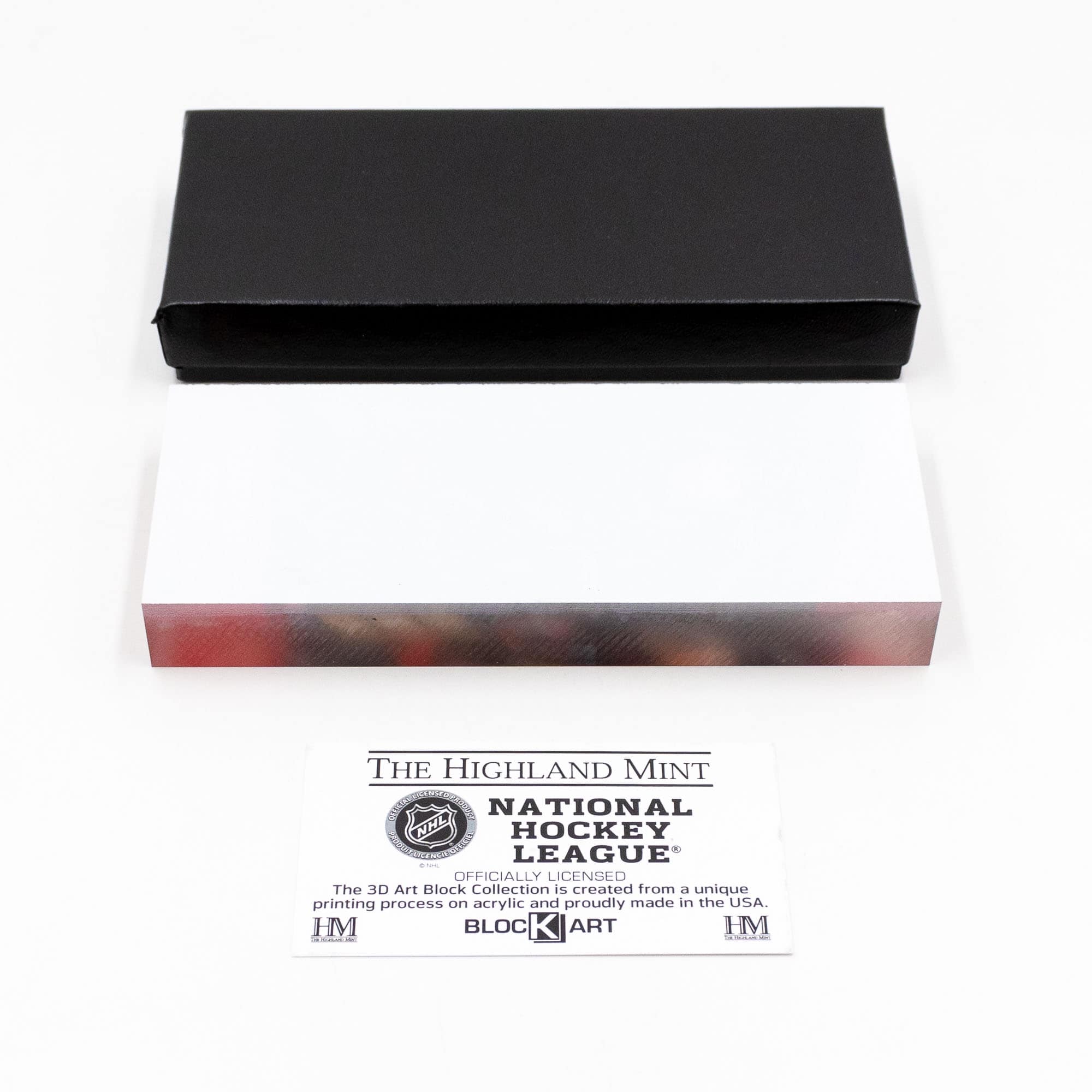 Ottawa Senators Edmonton Oilers NHL Player Ticket 3D Block Art