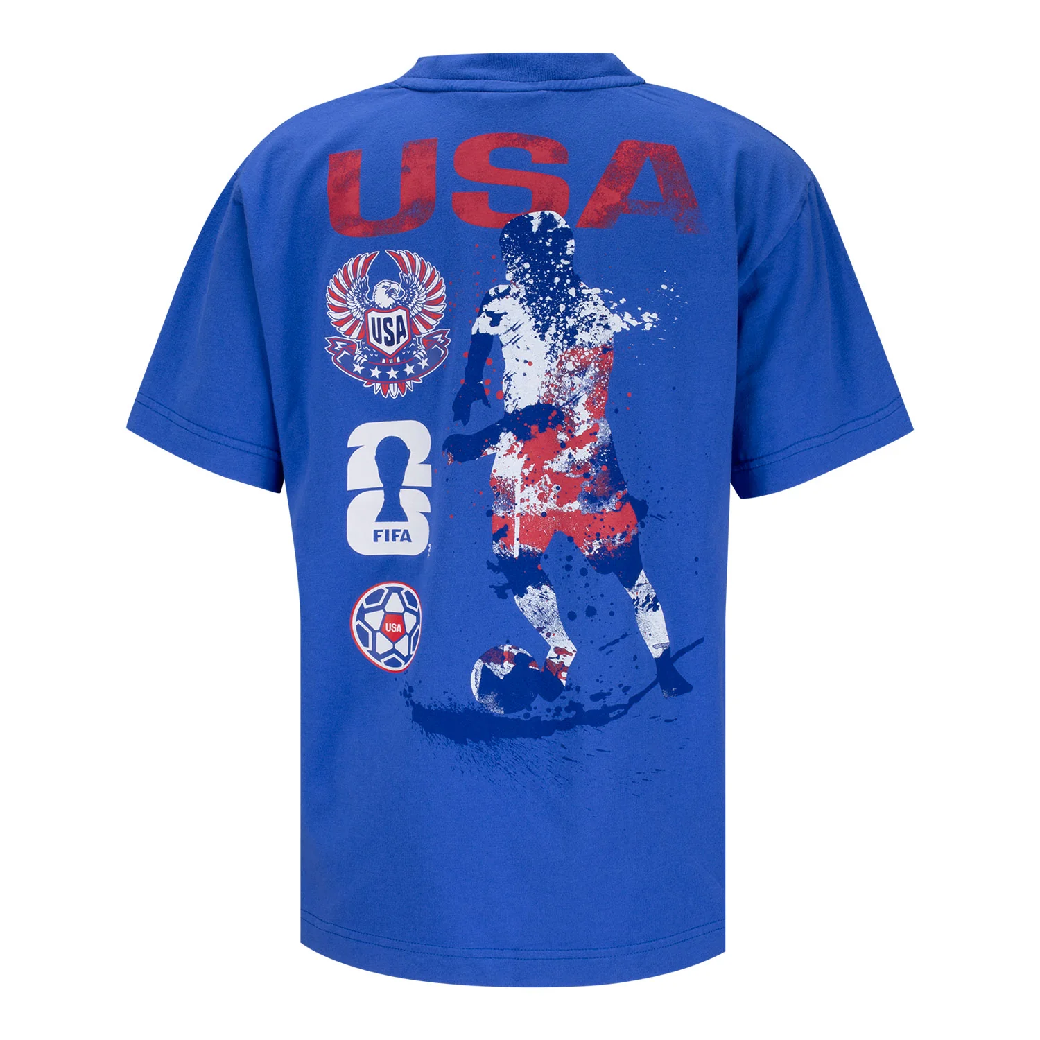 2026 Soccer Fan Collection USA Rise and Strike T-Shirt - Youth