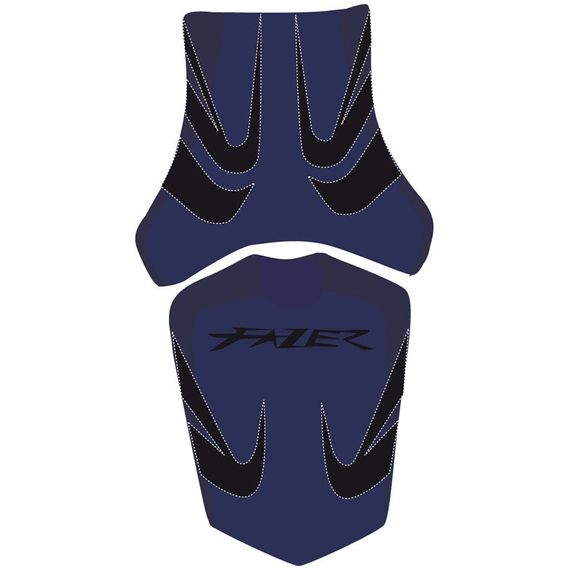 Bagster special s seat cover dark blue/black/light grey lettersRef: 2174B
