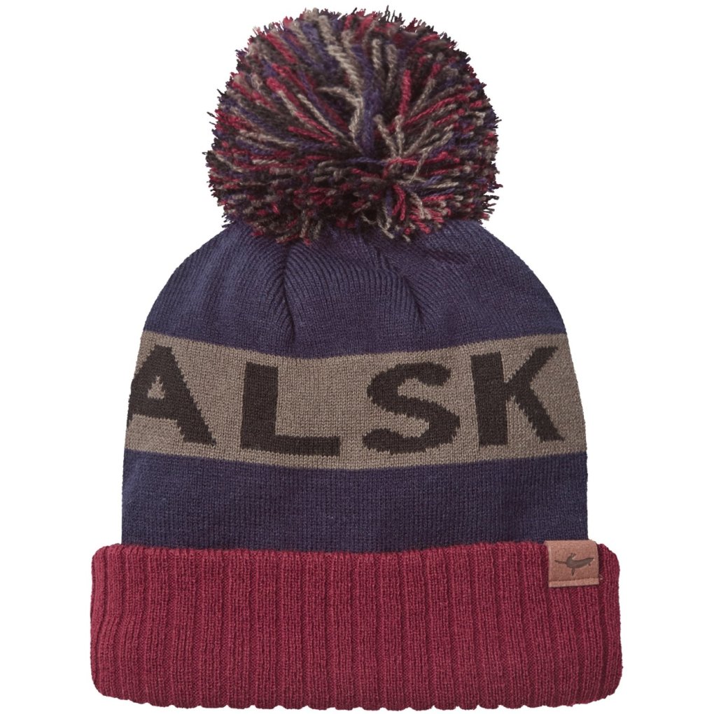 SealSkinz Foulden Water Repellent Cold Weather Bobble Hat - Navy