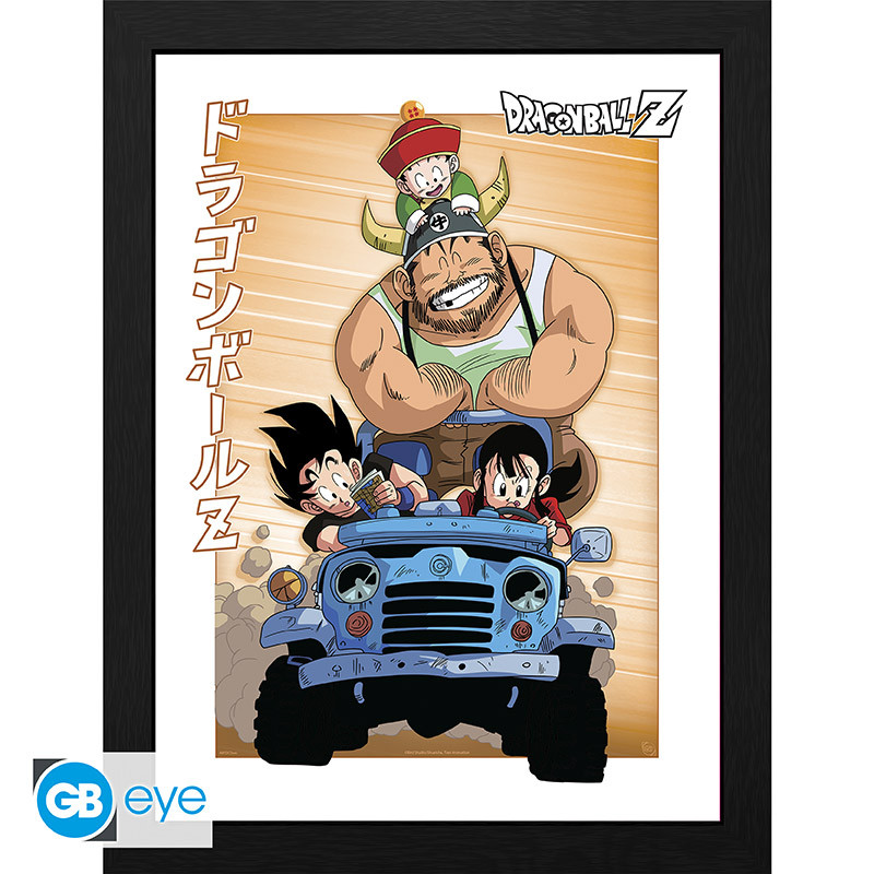 DRAGON BALL Framed print Family Road Trip
