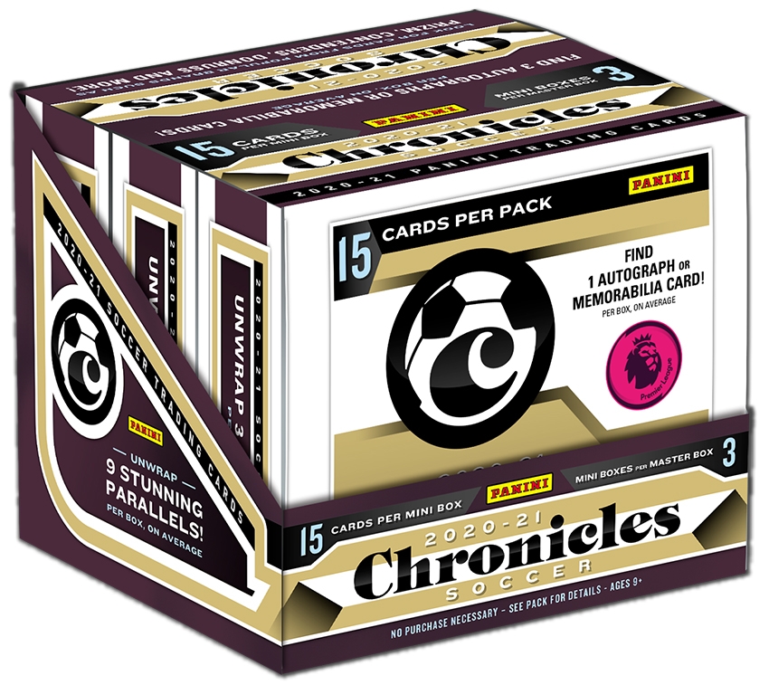2020/21 Panini Chronicles Soccer Hobby Box