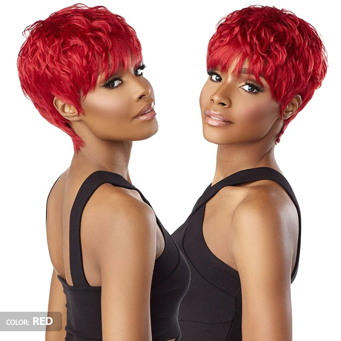 Sensationnel Empire Wig Salt & Pepper 100% Human Hair Full Wig - KORI
