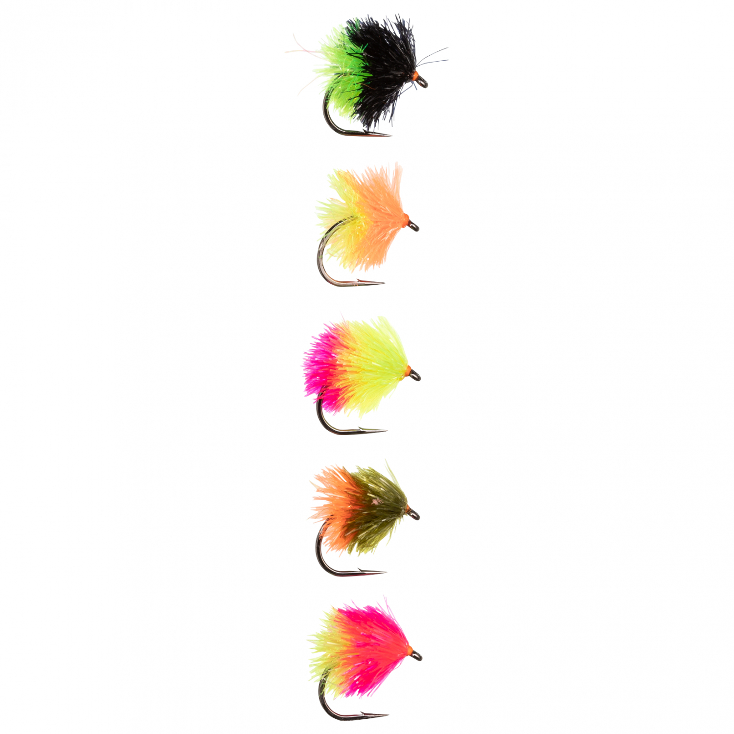 Dragon Fly Streamer Blobs fly assortment