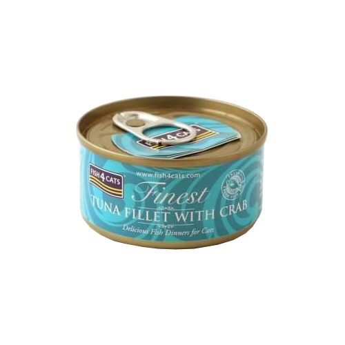 Fish4Cats Finest - Tuna Fillet with Cheese - 10 x 70g