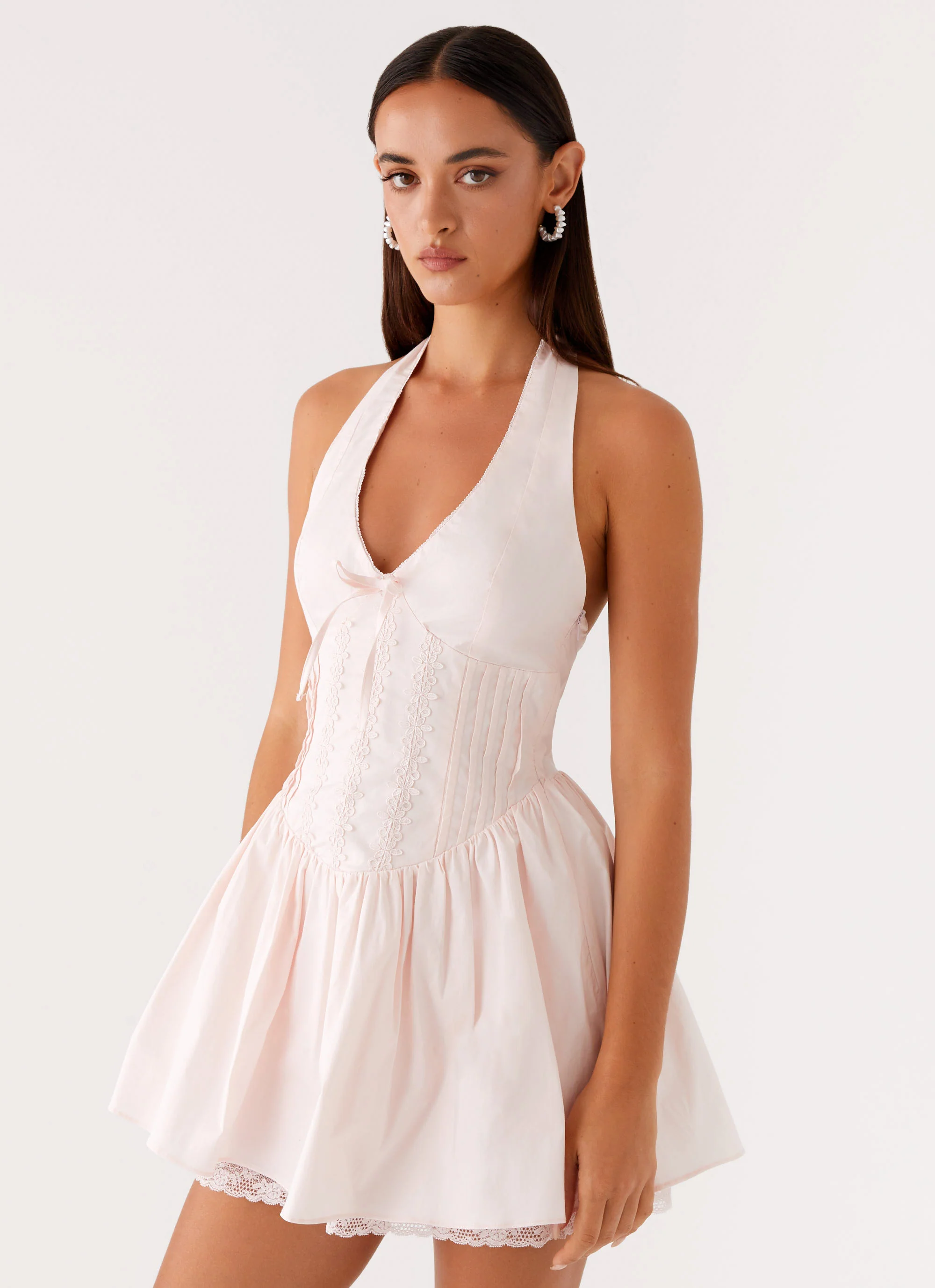 Moira Mini Dress - Pink