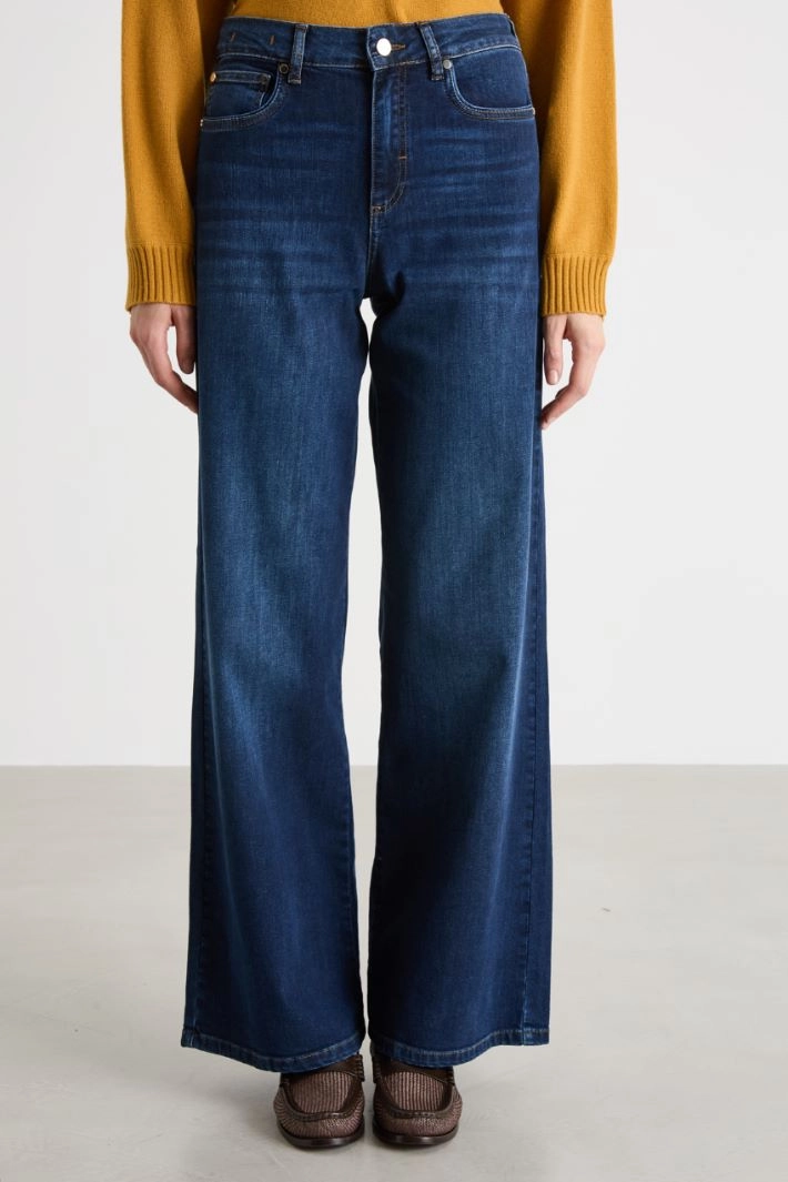 Wide-leg jeans - BLUE