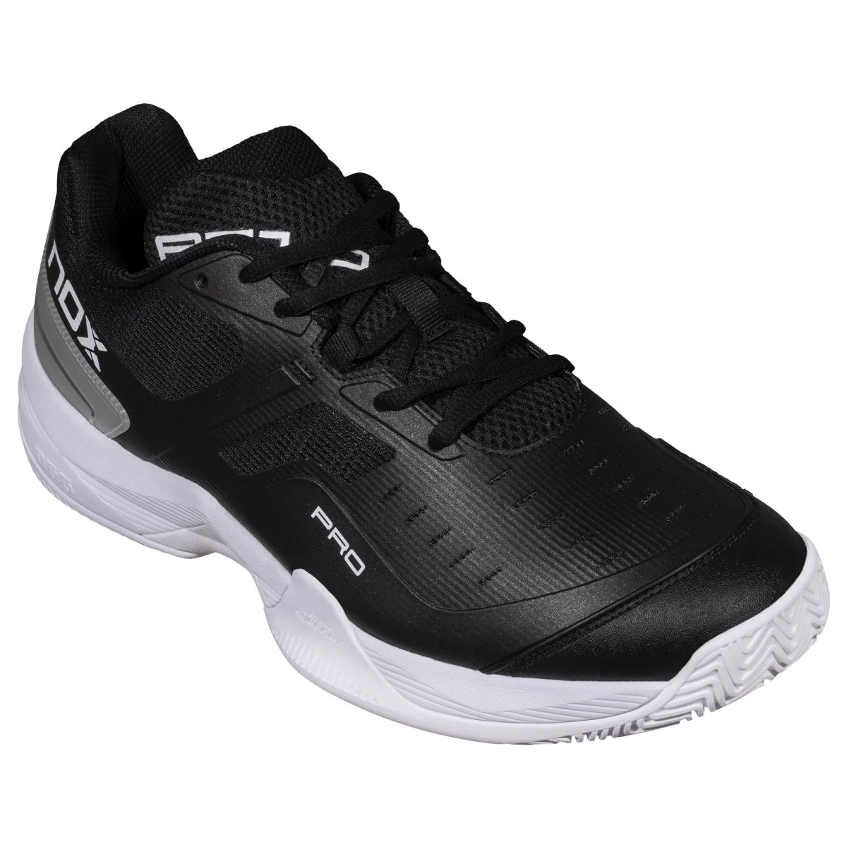 AT10 PRO Black/White Padel Shoes