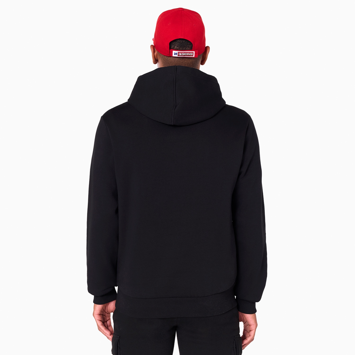San Francisco 49ers Logo Hoodie New Era NFL Sweatshirt Black