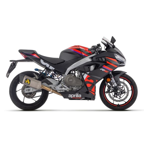 Ligne Complète Arrow PISTA Racing - GrisAPRILIA 457 RS 457 - 2024 - 2025Ref : AW0788