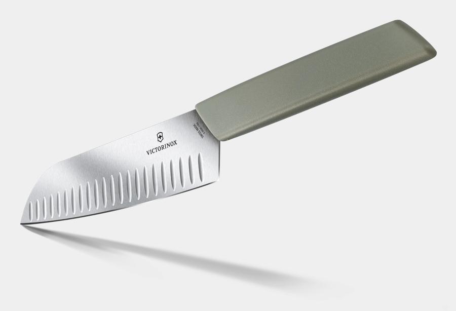 Swiss Modern Santoku Knife, 17 cm