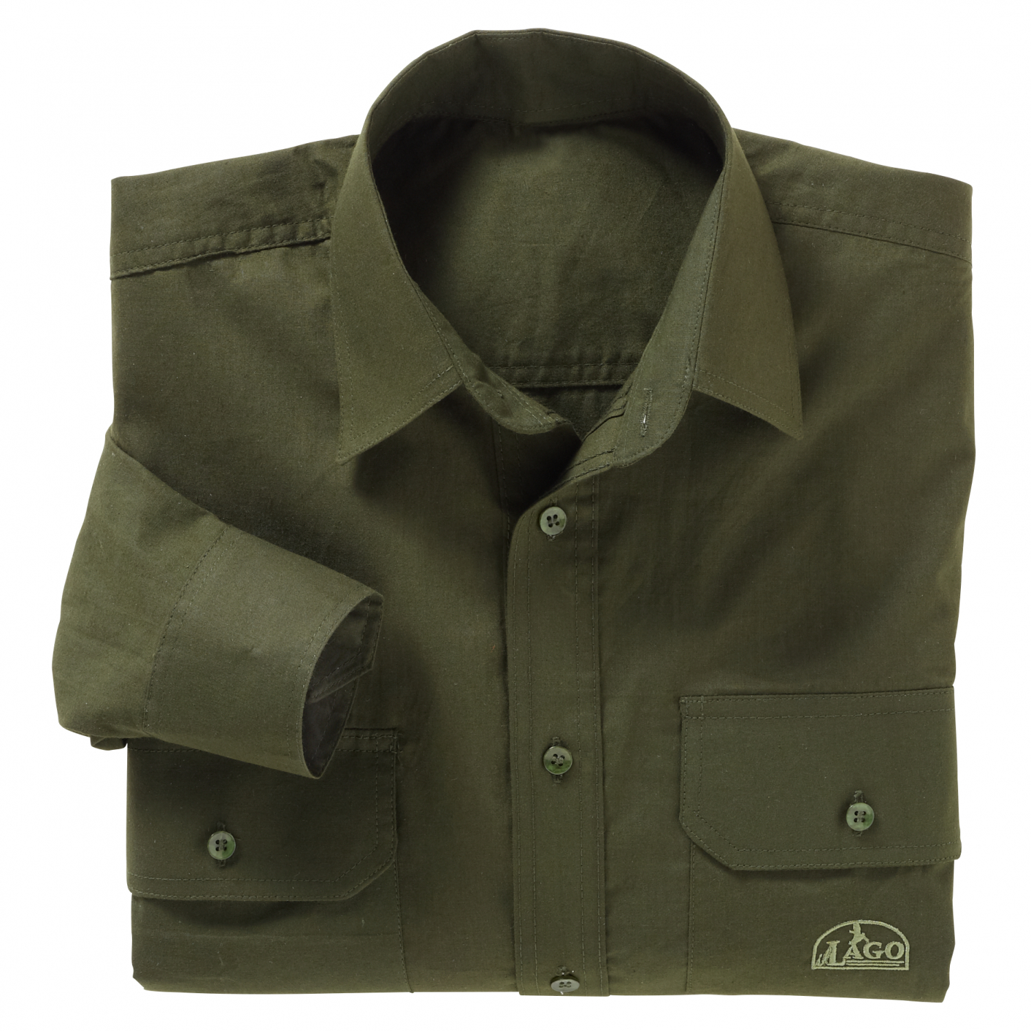il Lago Prestige Outdoor Shirt Waidmann Men (Olive)