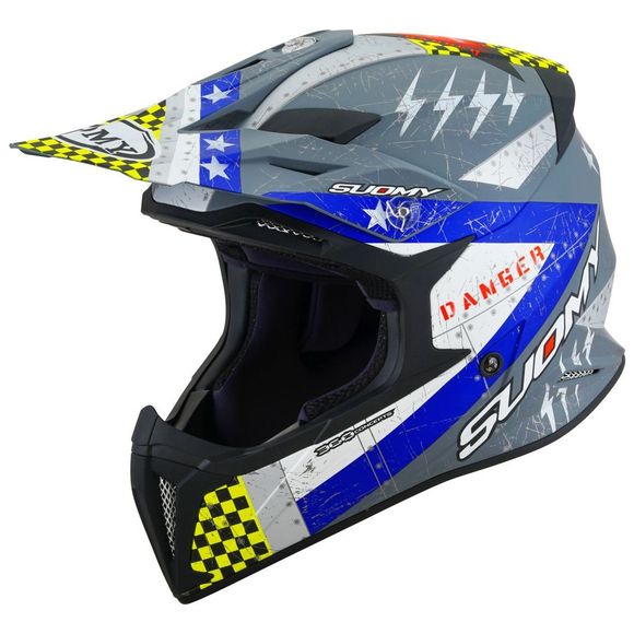 Suomy X-WING cross helmet - JETFIGHTER 2024 - BlueRef: SU0434
