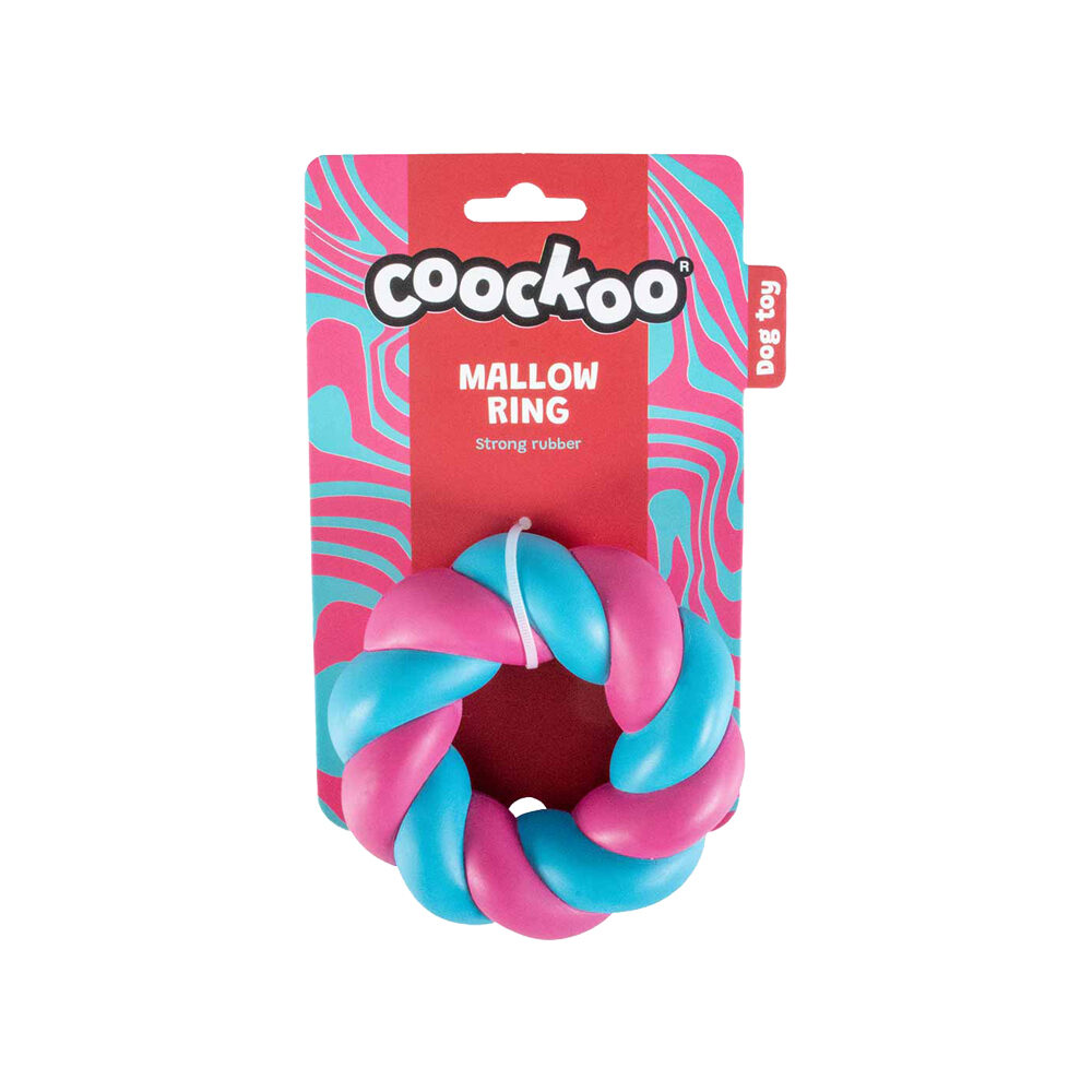 Coockoo Mallow Ring Dog Toy