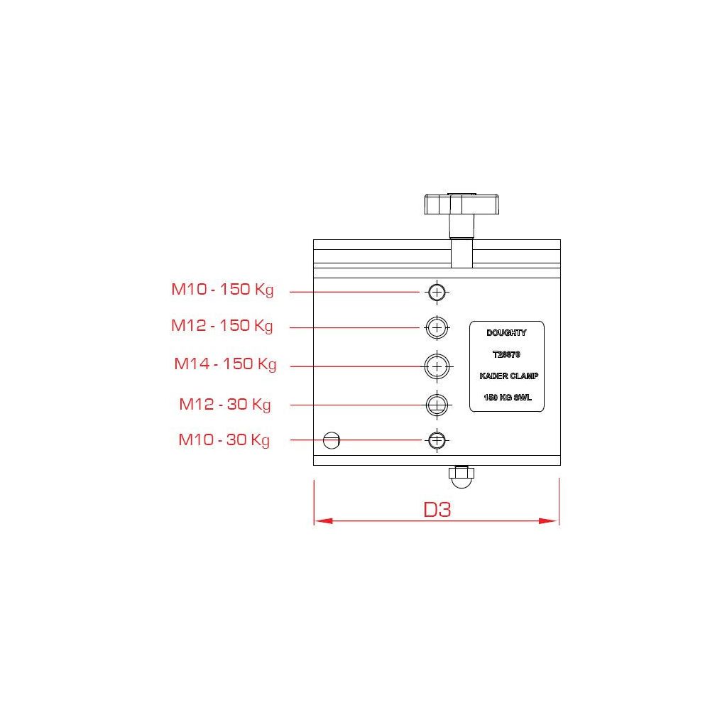 Doughty T28870 Marquee Clamp – Thomann Ireland