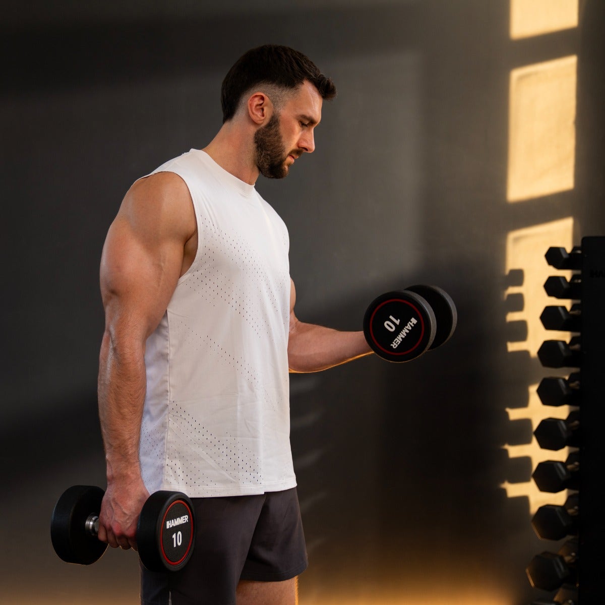 Compact dumbbells PU 2,5 - 40 kg