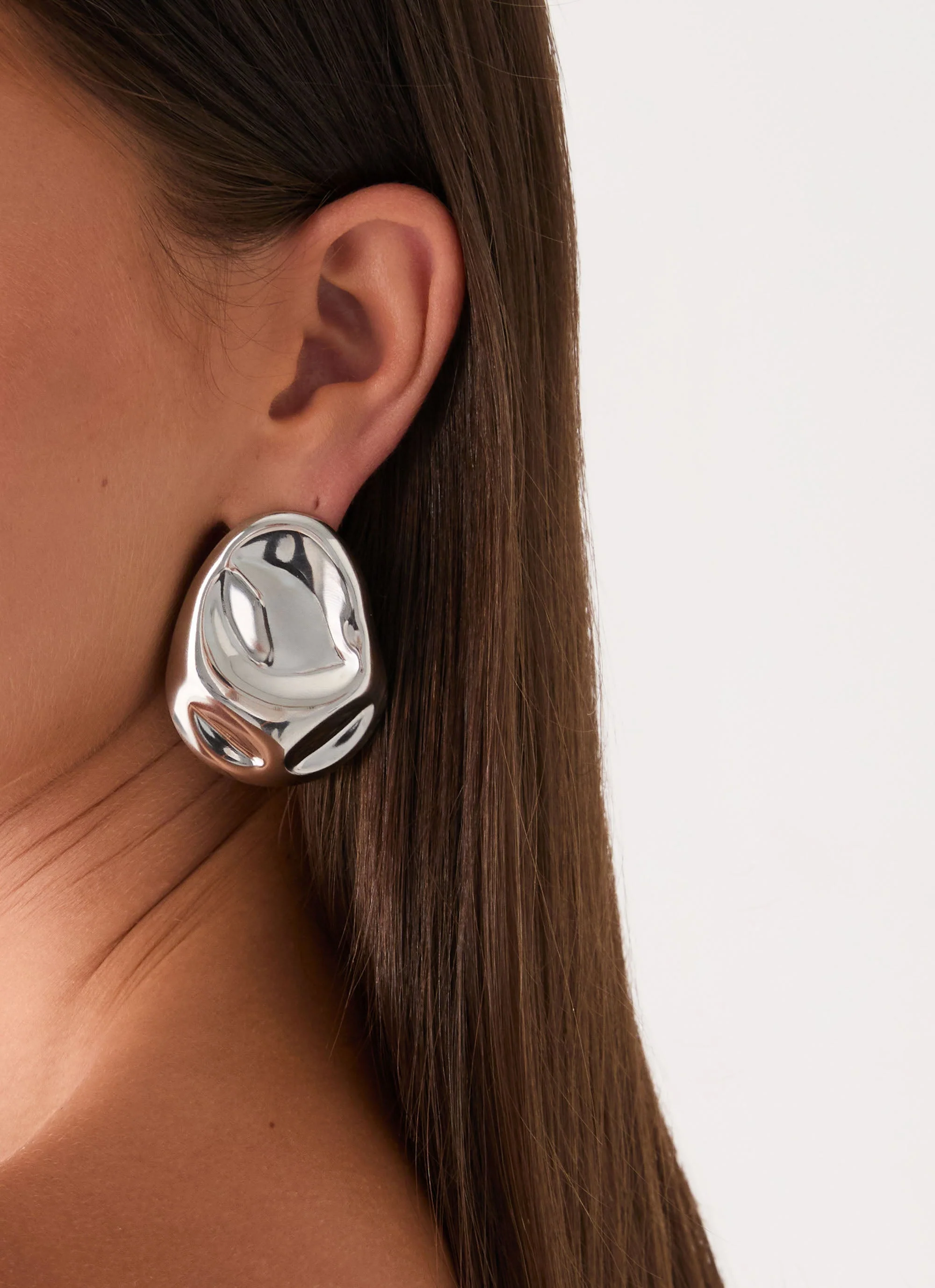 Silver Siren Earrings - Silver