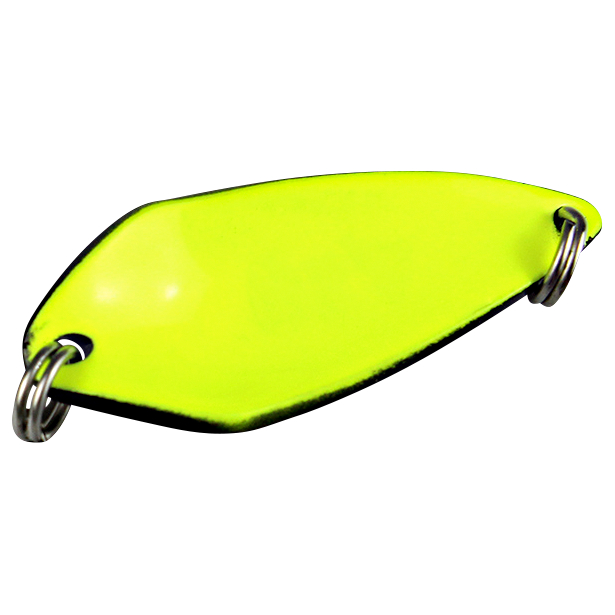 FTM Trout Spoon Rock (4.2 g, Black\/Yellow UV)