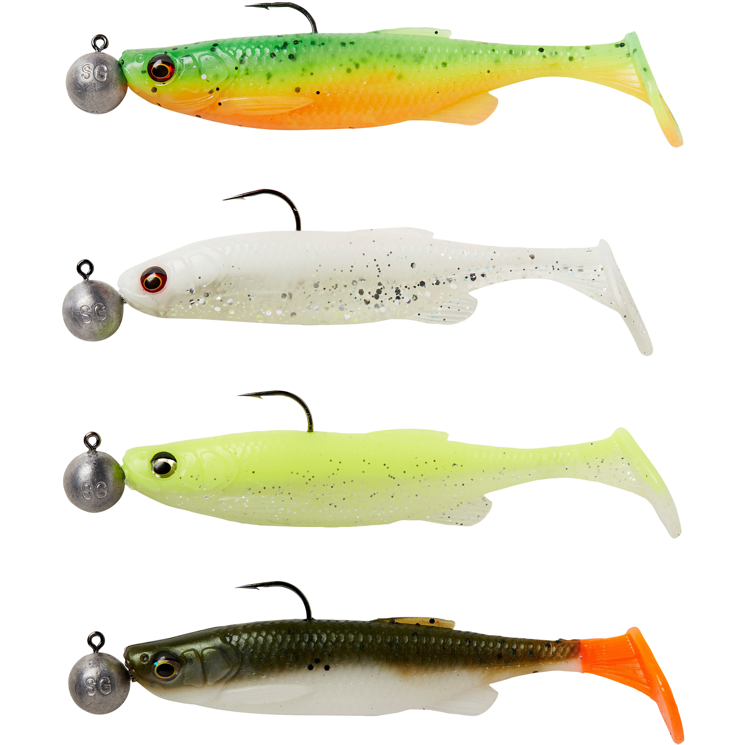 Savage Gear Fat Minnow T-Tail RFT Darkwater Mix.