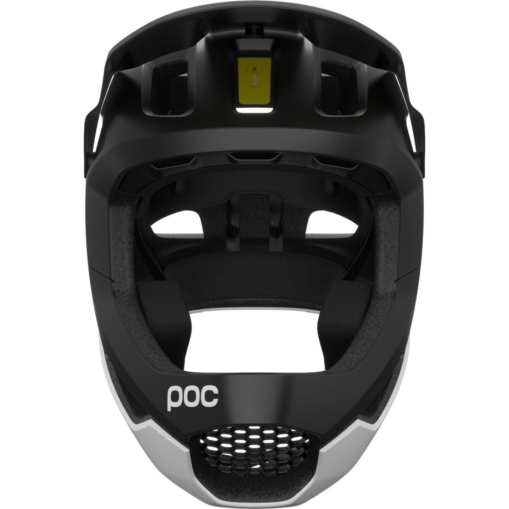 POC Otocon Race MIPS Helmet - 8348 uranium black/hydrogen white matt