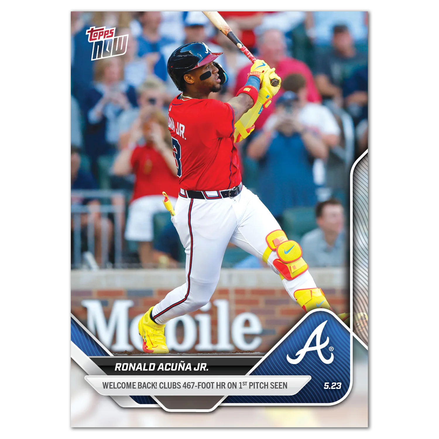 Ronald Acuña Jr. - 2025 MLB Topps NOW® - Card 204