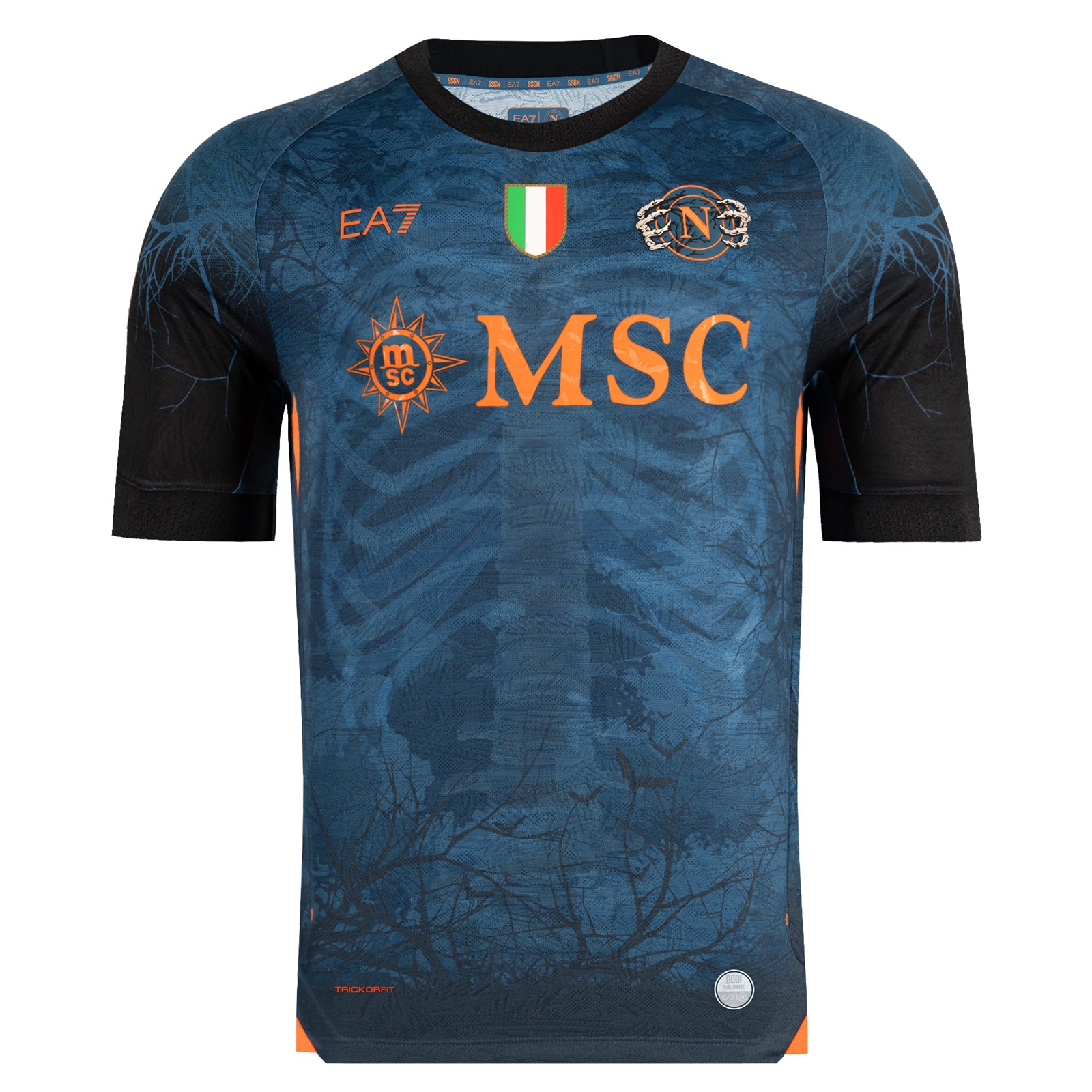 SSC Napoli Halloween Match Shirt 2025/2026 with Gym Sack