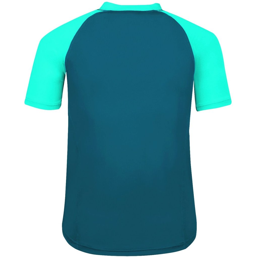Trollkids Kvalvika T-Shirt Kids - Dark Mint/Petrol