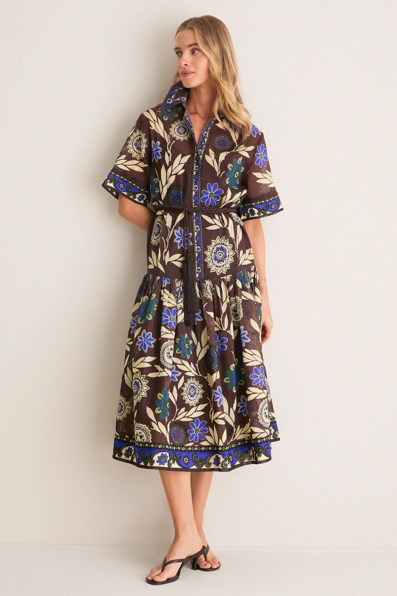 Chocolate Jasper Shirtdress