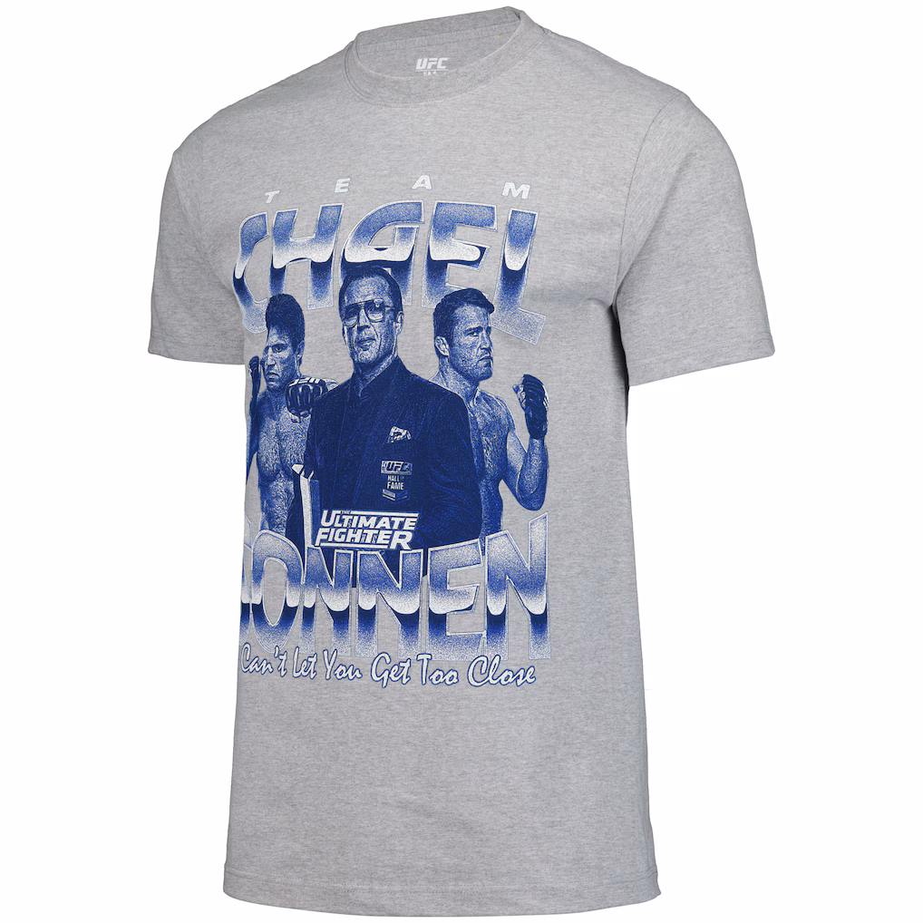 Men's UFC Gray The Ultimate Fighter 33 Team Sonnen Quasar T-Shirt
